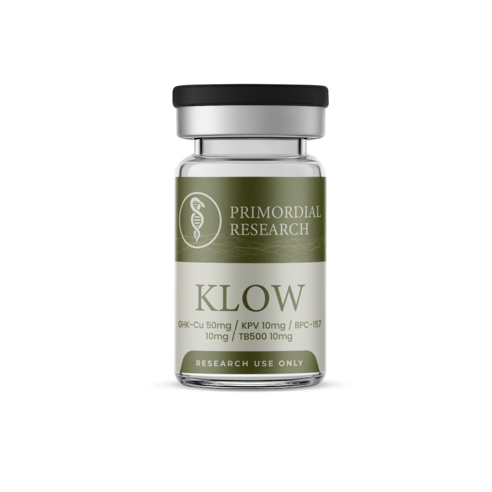 KLOW - GHK-Cu (50mg) / KPV (10mg) / BPC-157 (10mg) / TB500 (10mg)